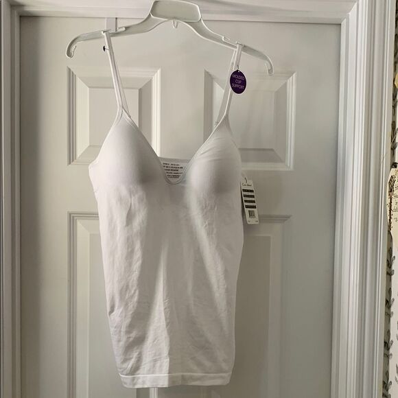 Carrie Amber 2X White shapewear Camisole - Picture 1 of 8